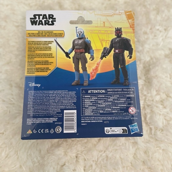 Disney Star Wars Moff Gideon and Bo Katan Kryze Figures - Picture 2 of 3